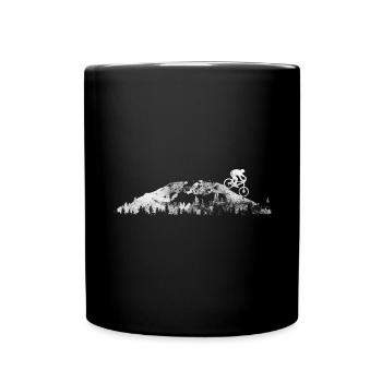 Mountain - Mountain Bike - (19) - Full Colour Mug - black - Front