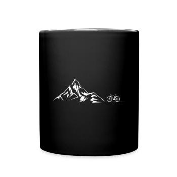Mountain - Cycling - (19) - Full Colour Mug - black - Front