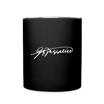 Count von Zeppelin signature - Full Colour Mug - black - Front