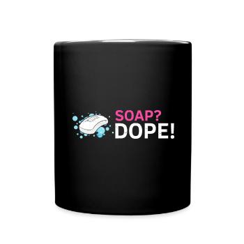 Conception de fabrication de savon pour les conceptions de fabricants de savon - Mug uni - noir - Devant