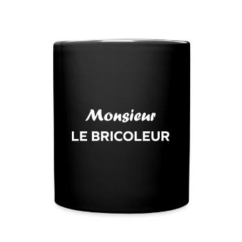 Monsieur Le Bricoleur - Mug uni - noir - Devant