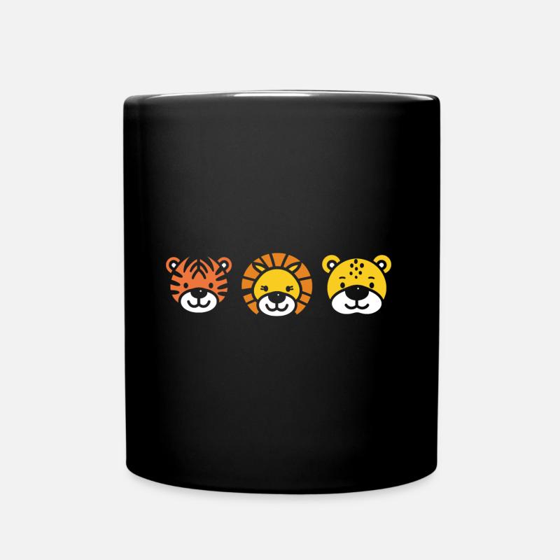 humour safari - Mug uni - noir