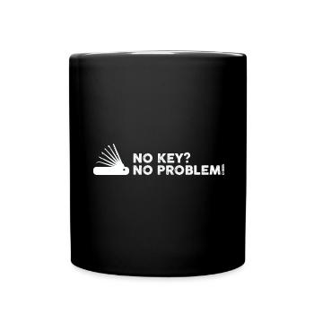 Conceptions de service de déverrouillage Lockpicking Lock Picking - Mug uni - noir - Devant
