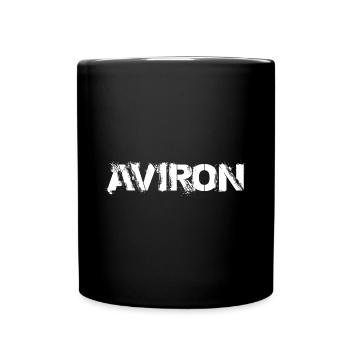 Ruder-T-Shirt - Tasse einfarbig - Schwarz - Vorne