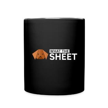 Conception d'origami japonais et origami kirigami - Mug uni - noir - Devant
