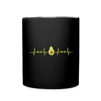 Le battement du cœur est l’avocat, c’est ADVOCAT - Mug uni - noir - Devant