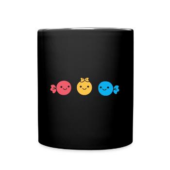bonbon - Mug uni - noir - Devant