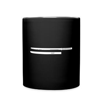 Samurai Katana Saya - Mug uni - noir - Devant