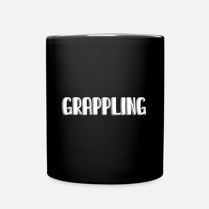 Tshirt grappling homme - Mug uni - noir