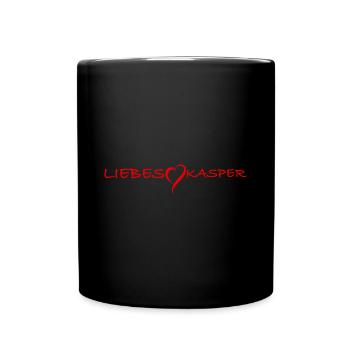 Liebes Kasper | Promi, lustige Sprüche, Liebe - Tasse einfarbig - Schwarz - Vorne