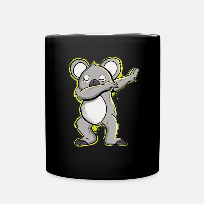 koala tamponnant - Mug uni - noir