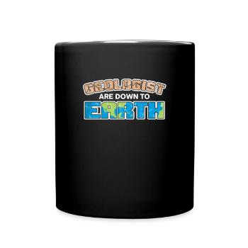 Geologist Study Of Earth Chemistry Rocks - Full Colour Mug - black - Front