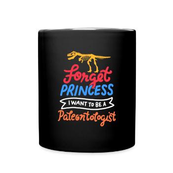 Future paleontologist paleontology dinosaurs - Full Colour Mug - black - Front