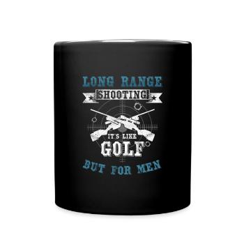 Entraîneur de tir à longue portée Armes Instructeurs Arme - Mug uni - noir - Devant