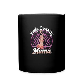 Maman Instructeurs de danse fête des mères égyptienne - Mug uni - noir - Devant