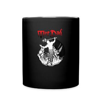 Merdad Sirène Merman Fantasy Mer mythique - Mug uni - noir - Devant