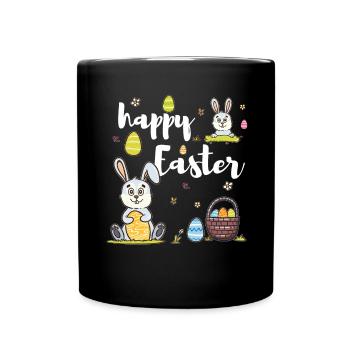 T-shirt de Pâques - Mug uni - noir - Devant