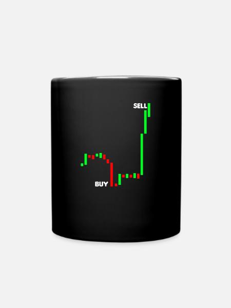 Pips Stock Trading Compra Vendi Regalo - Tazza monocolore - nero