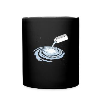La Voie Lactée Galaxy Funny Pun Outerspace Universe - Mug uni - noir - Devant