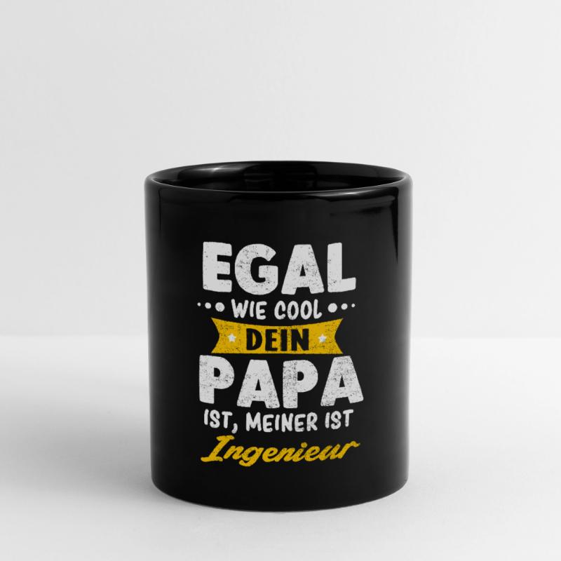 Dad engineer funny saying gift idea Full Colour Mug