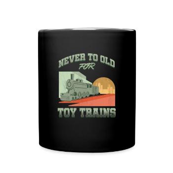 Locomotive de transport en commun - Mug uni - noir - Devant