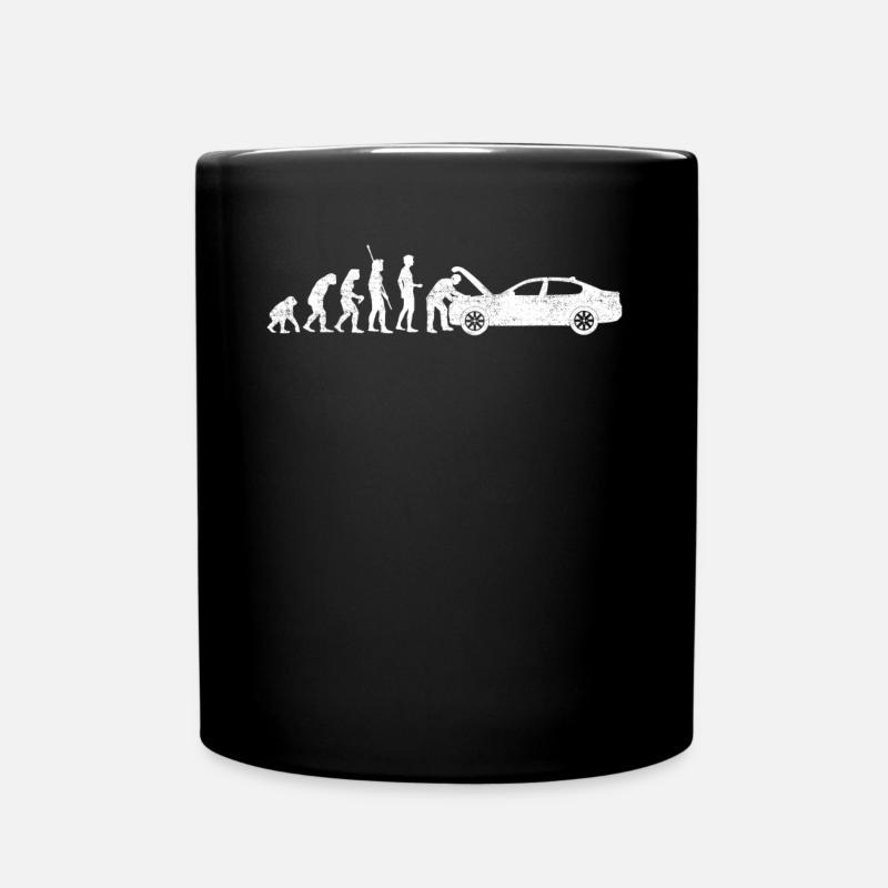 Cadeau de mécanicien automobile Tournevis pour voiture Evolution - Mug uni - noir