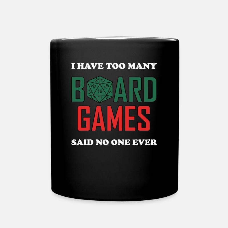 Jeu de rôle Rpg Jeu de plateau Jeux - Mug uni - noir