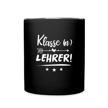 Teacher Class Teacher Lessons Student Gift - Full Colour Mug - black - Front