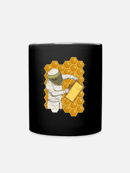 Apiculteur apicole - Mug uni - noir