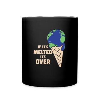 Protection de l’environnement Protection du climat Monde Changement climatique Cadeau - Mug uni - noir - Devant