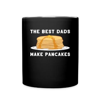 Pancake pancake pancake père - Mug uni - noir - Devant