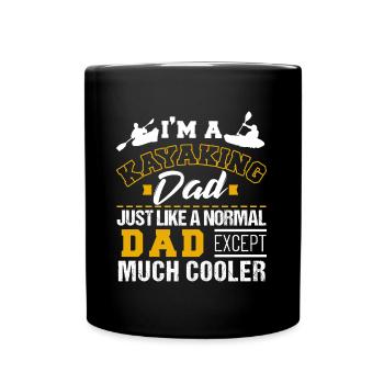 Cadeau de sport amateur de canoë kayak - Mug uni - noir - Devant