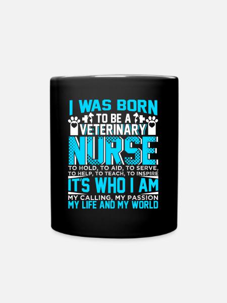 Infirmière Vétérinaire Chirurgie RCVS - Mug uni - noir