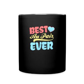 Cadeau Au Pair Meilleur Au Pair Jamais - Mug uni - noir - Devant