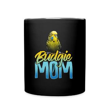 Budgie maman maman maman maman - Mug uni - noir - Devant