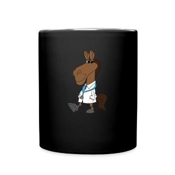 Vet Medicine Horse Doctor Gift - Mug uni - noir - Devant