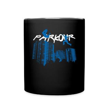 Parkour - Full Colour Mug - black - Front