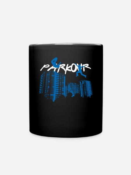 Parkour - Full Colour Mug - black