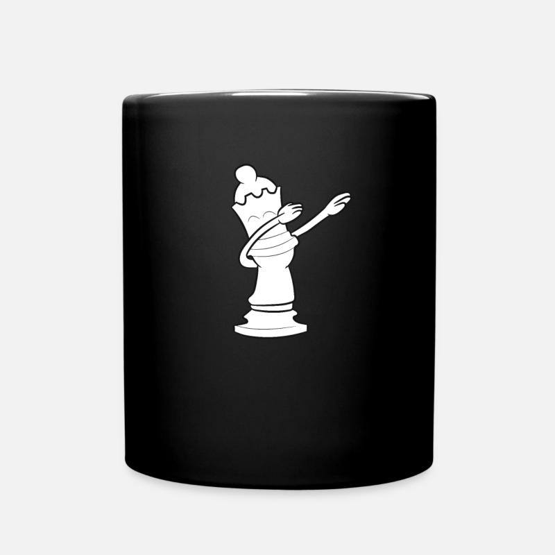 Chess Queen Dabing Queen Chess Piece Gift - Mug uni - noir