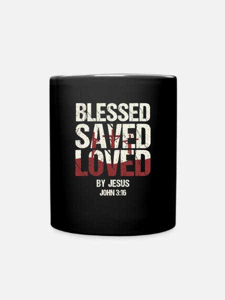 Christlicher Glaube Pastor Prediger Gott Jesus - Tasse einfarbig - Schwarz