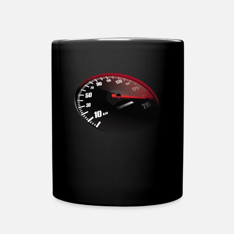 Cadeau voiture PS Tuner Turbo Speed Speed - Mug uni - noir