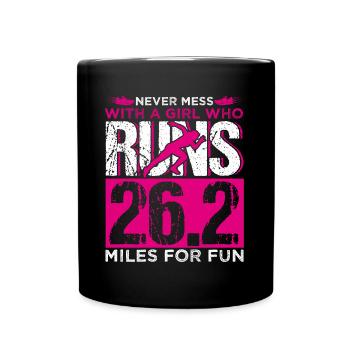 Cadeau de sport coureur entraîneur amateur de sport - Mug uni - noir - Devant
