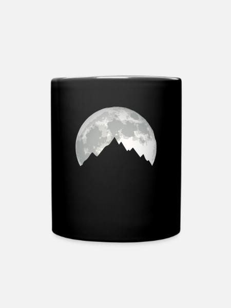 Nature Terre Mère Nature Voyage Alpinisme - Mug uni - noir