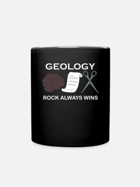 Géologie cadeau de géologue - Mug uni - noir