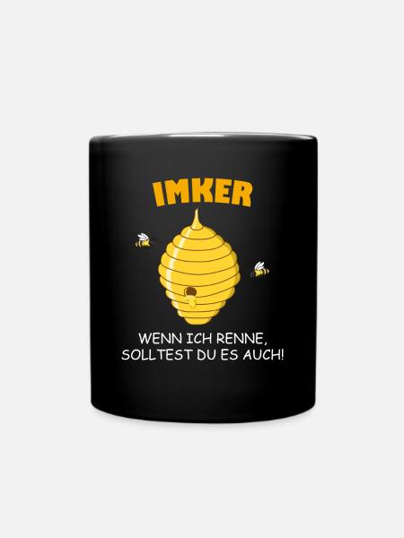 Cadeau de nid d'abeilles apicole apicole apiculteur - Mug uni - noir