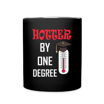 Graduate graduation school student graduation gift - Full Colour Mug - black - Front