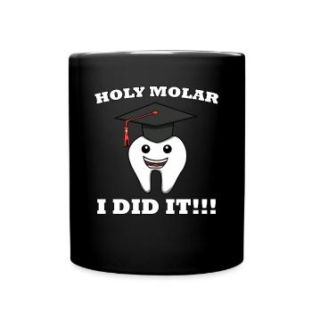 Dentist Teeth Student Dentistry Assistant - Full Colour Mug - black - Front