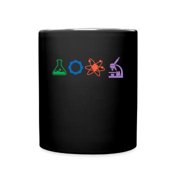 Chimie Molécule Chimique Chimique Science Laboratoire Élément - Mug uni - noir - Devant