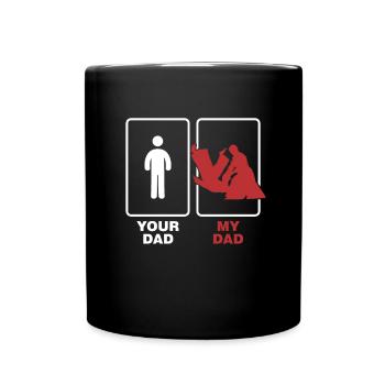 Kampfkunst-Judo-Selbstverteidigungs-Karate-Kampf - Tasse einfarbig - Schwarz - Vorne
