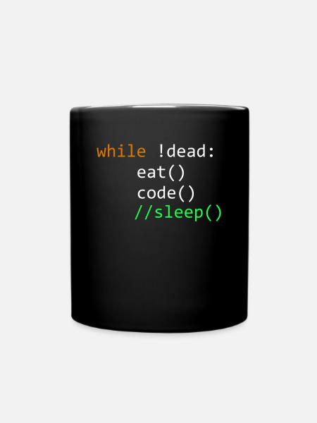 Programmeur développeur informatique - Mug uni - noir